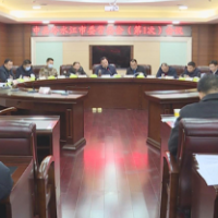 曾伯怡主持召开冷水江市委常委会2022年第一次会议