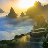 “大爱张家界”诗赛选登丨苍山薄暮起霜风,错落啼鸦万木中