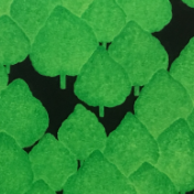 美术名家丨坎勒·参展作品：《红叶石楠》