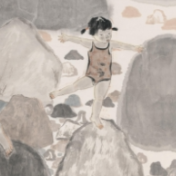 美术名家丨周玲子·参展作品：《记忆之石》