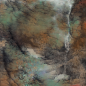 美术名家丨石纲·参展作品：《雨后空林生白烟，山中处处有流泉》    