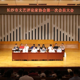 长沙市文艺评论家协会召开第一次会员代表大会，曹隽平当选为主席