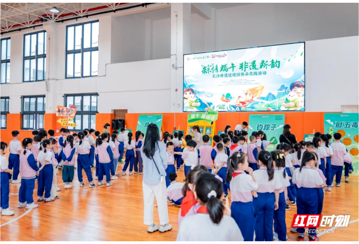 长沙非遗进校园 传统文化润童心