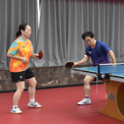 “银球”化身友谊使者 湖南—韩国庆尚北道公务员友好交流赛长沙开拍