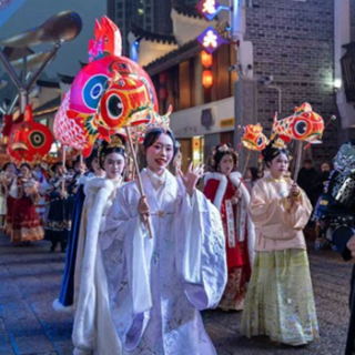 新春走基层·小镇顶流丨非遗潮玩闹新春 东洲岛年味“衡”浓