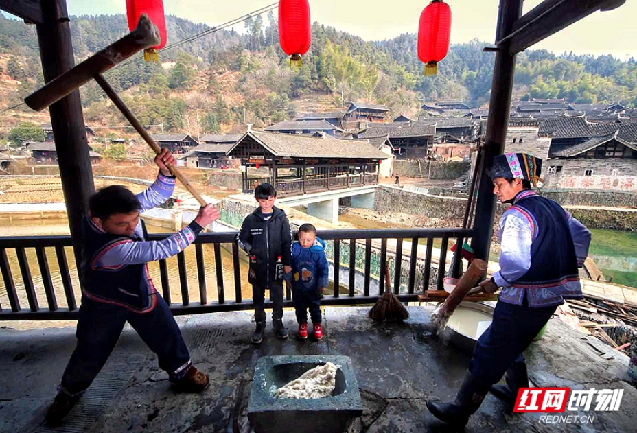 The taste of new year in Xuefeng Mountain 