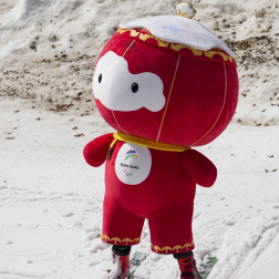 日媒报道雪容融摔跤名场面 逗笑海外网友:头大真可爱