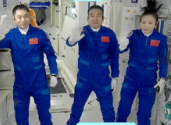 一图了解丨“出差三人组”6个月里的“太空记忆”