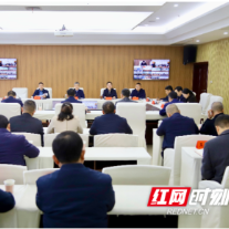 邵阳市安全生产电视电话会议暨市应安委会第四次全体（扩大）会议召开