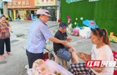 双清交警开展“五进”交通安全宣传活动
