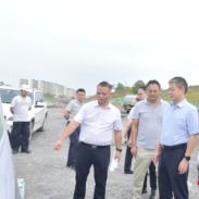 严华在市区调研重点项目建设情况