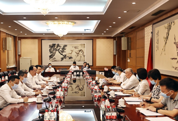省政府在京与部分部委举行工作会谈 毛伟明王志刚张玉卓出席