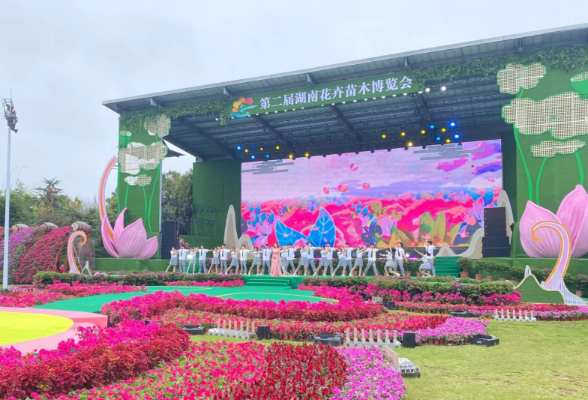 红网观察丨湖南花木博览会，看“花经济”一路生花