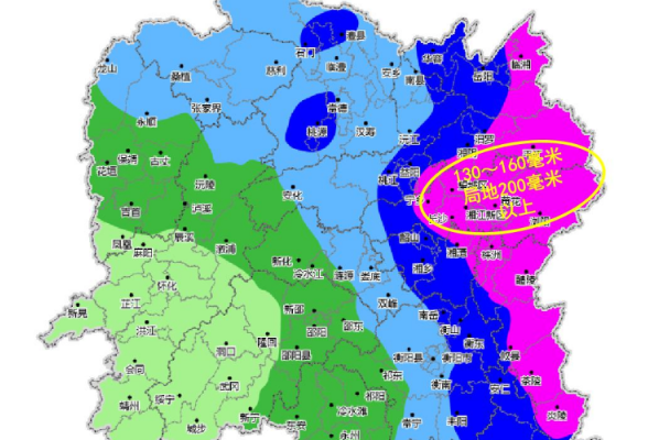 26日至27日湘东有暴雨到大暴雨 省防办发布汛情提醒