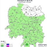 “晴热”+“阵雨”=湖南天气关键词