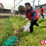 助力人居环境整治 让雷锋精神在党员志愿者身上传承