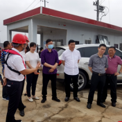 长沙市人大常委会联工委调研天心区解放垸片区发展规划工作