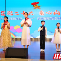 童心向未来 长沙幼幼小学举行庆“六一” 表彰暨新队员入队仪式