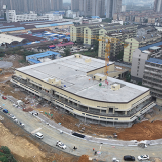 视频|焕新升级!岳阳市八字门智慧农贸市场即将完工