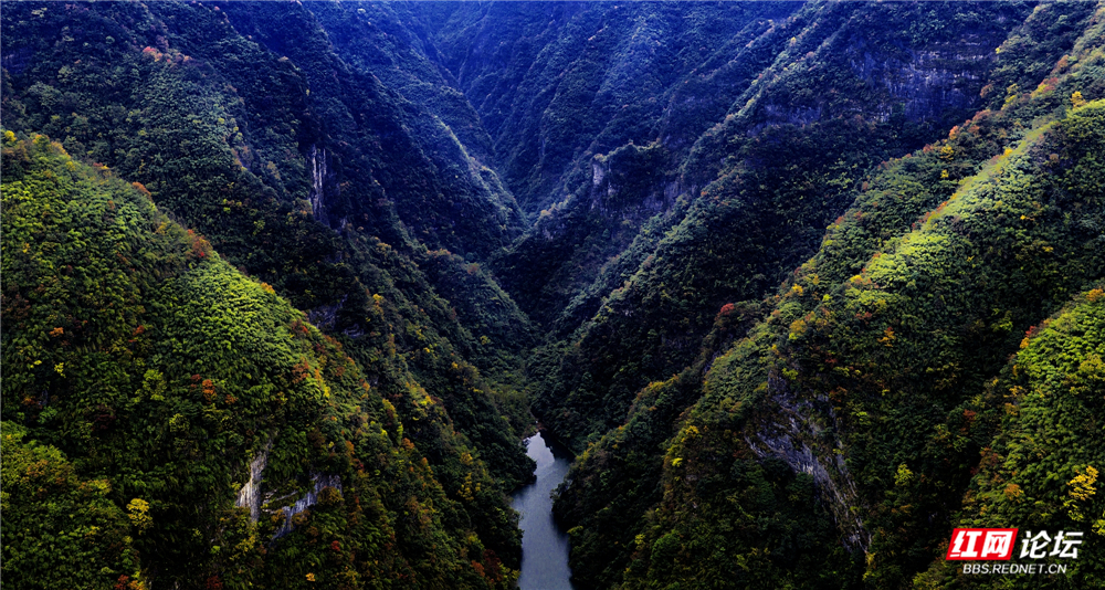 017《仙人谷之秋》11月5日，中方县泸阳镇桥上村仙人谷 周日忠摄.jpg