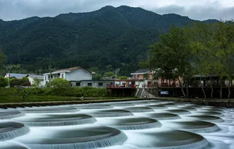 炎陵水西村绘画美丽乡村新图景