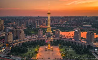 【每日一图@湖南】株洲夜景实力抢镜，一眼收藏一城璀璨