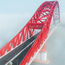 情人节限定：清水塘大桥的“雾面”美颜