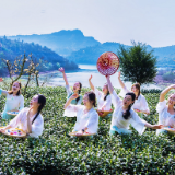 【每日一图@湖南】青山为盏，绿水为茶，飞山青源敬你一杯春天