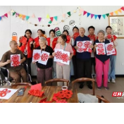 青春艺术暖夕阳 湖南科大志愿者以艺术纽带情系银龄