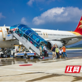 组图丨湘西边城机场迎来航空时代首批“空中来客”