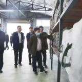 湖南省防指检查组检查衡阳市防汛物资储备情况