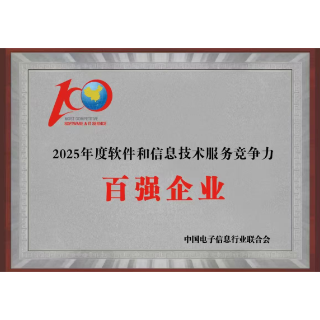 拓维信息再次入选“2025年度软件和信息技术服务竞争力百强企业”