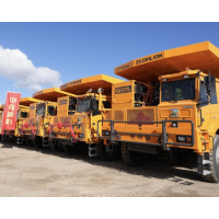 中联重科超百台百吨级矿山装备批量交付 共筑智慧矿山新标杆