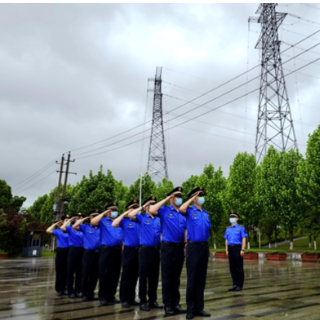 超“燃”队列训练 提高队伍“精气神”