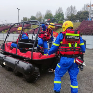 水陆空协同“作战”!芙蓉区这场防汛演练“硬核”又实战