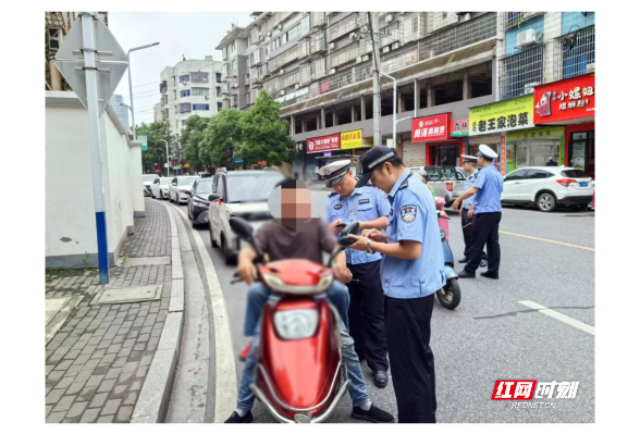 视频丨教育+严管 湘潭交警“双轮驱动”推进摩电专项整治