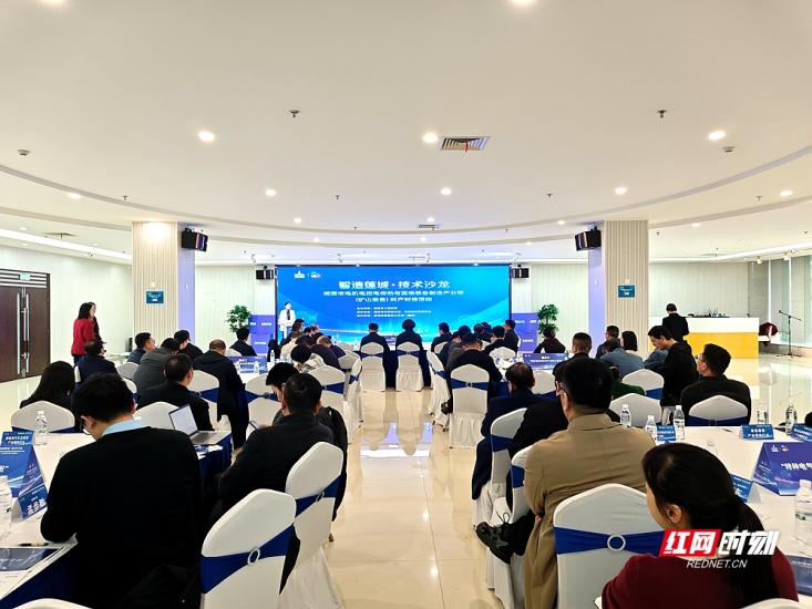 视频丨聚焦重点产业链 湘潭这场技术沙龙打通科产“握手”通道