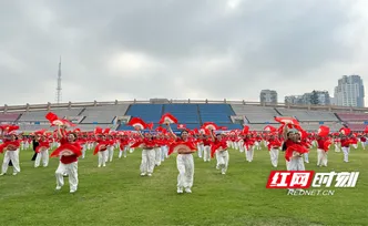 全民健身 科学健身 湘潭市千余人参与“全民健身日”活动