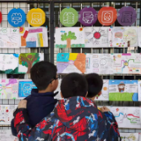 巧手绘数学 浏阳新文学校举行数学思维导图比赛