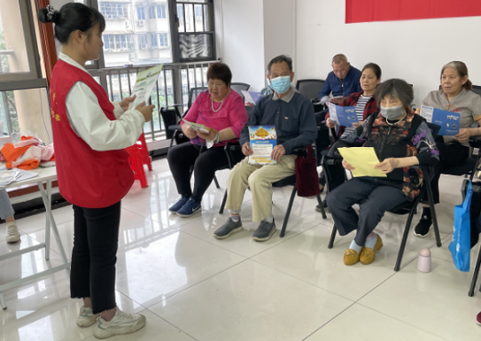 禁毒宣传进社区,利民服务零距离