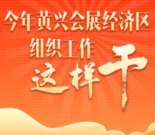 长图｜今年黄兴会展经济区组织工作这样干！