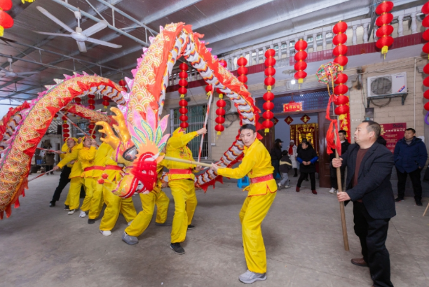 浏阳达浒：金田村里的年味儿，龙行龘龘，喜闹元宵