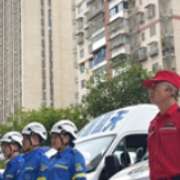 长沙市组织开展应急救援队伍集结拉练