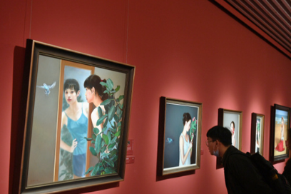 China Contemporary Realistic Oil Painting Exhibition Opens in Changsha