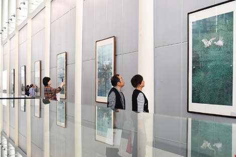 Jing Lili Gongbi Painting Exhibition Kicks off in Changsha