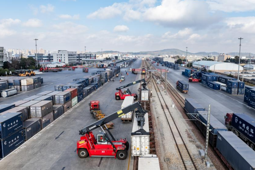 Cargo throughput of China-Laos Railway exceeds 50 mln tons