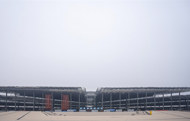 Changsha Airport T3 Terminal Building Capped
