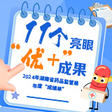 一图读懂 | 十一个亮眼“优+”成果——2024年湖南省药品监管局年度“成绩单”