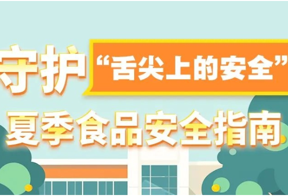 收藏！夏季食品安全指南来了→