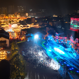 组图丨一城霓虹满城诗画 这是洪江古商城的夜